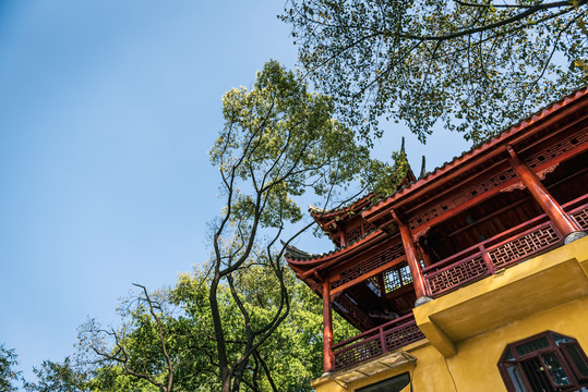 重庆南山佛教寺庙涂山寺风光