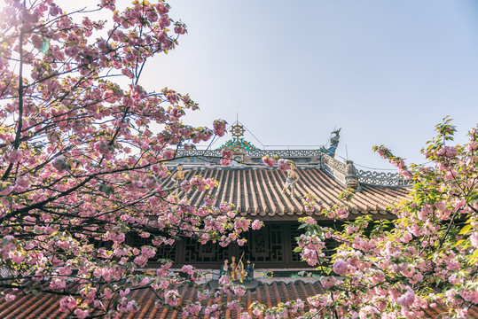 重庆南山佛教寺庙涂山寺风光