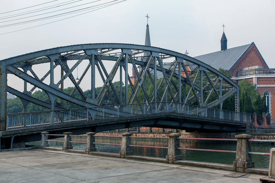 旧上海白渡桥