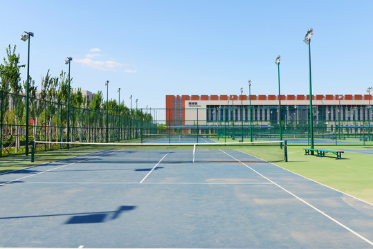 天津体育学院网球馆