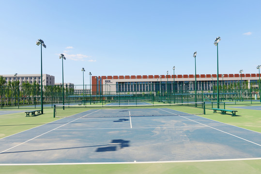 天津体育学院网球馆