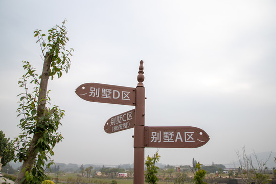 引导牌