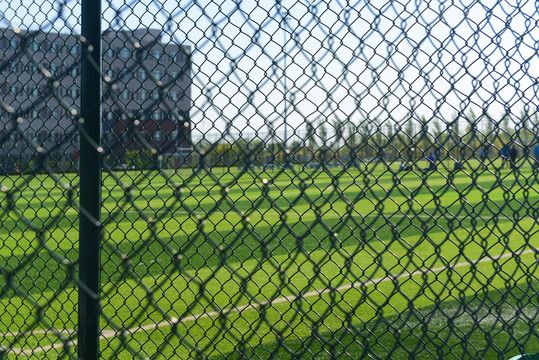 天津体育学院钢丝网护栏