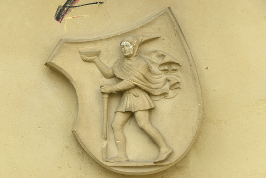 德国法兰克福古腾堡纪念碑底座