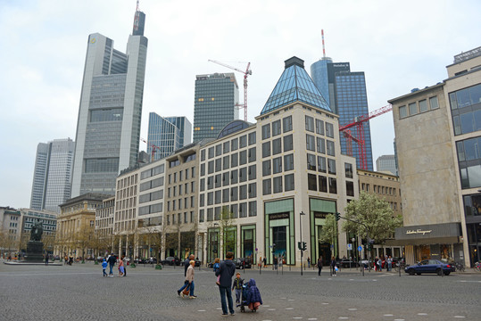 德国法兰克福欧洲中央银行大楼