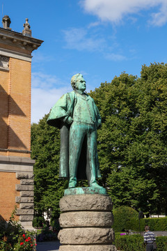 易卜生雕塑奥斯陆城市雕塑