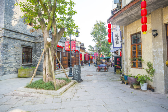 老重庆民国建筑街道