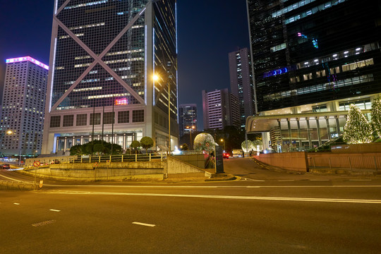 香港城市夜景