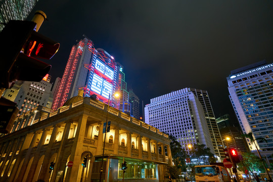 香港城市夜景