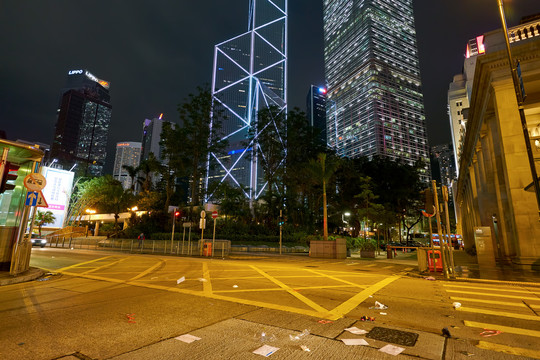 香港城市夜景