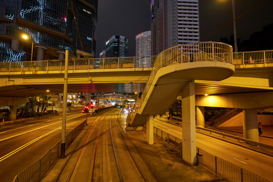 香港城市夜景