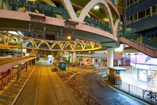 香港城市夜景