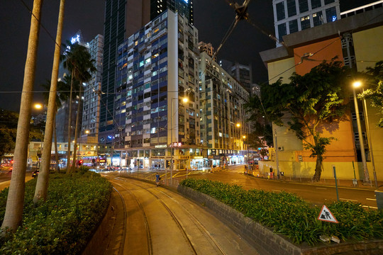 香港城市夜景