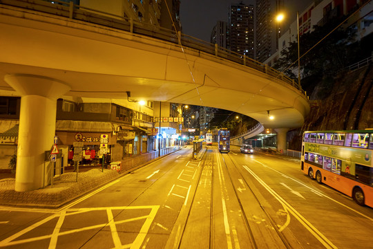 香港城市夜景