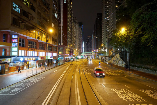 香港城市夜景