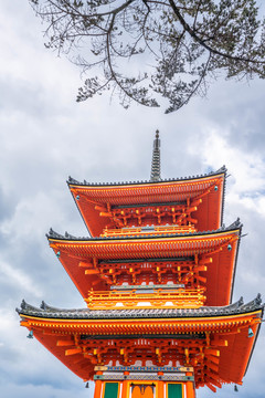 京都清水寺建筑风景