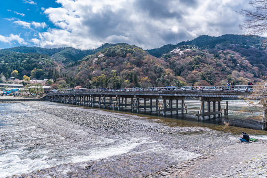 京都渡月桥