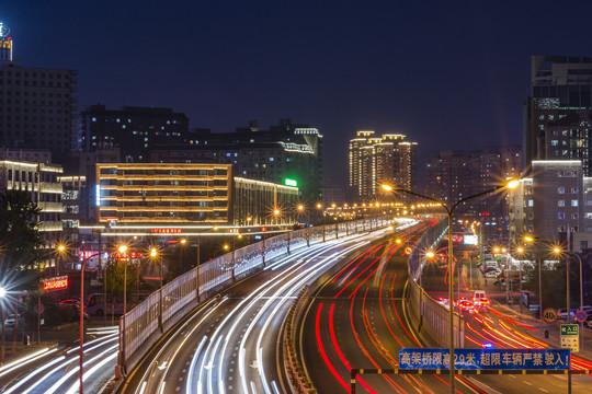 长春夜景