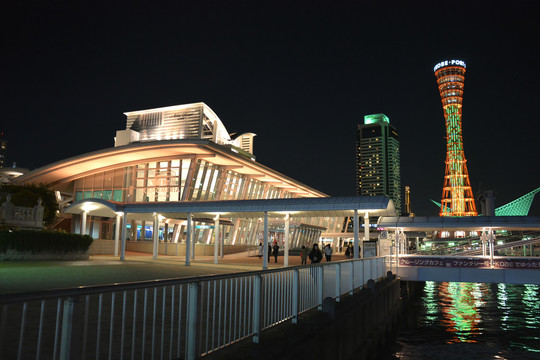 神户港夜景