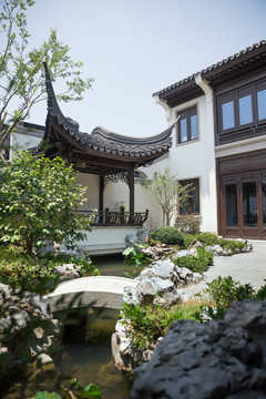 中式建筑庭院