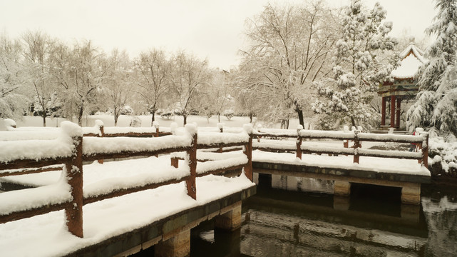 师宗雪景