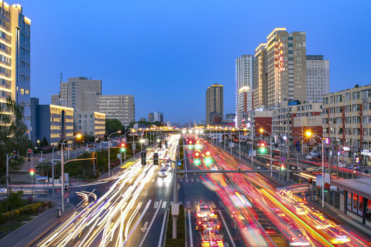 长春夜景