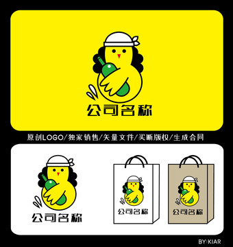 炸鸡店logo鸡排店logo