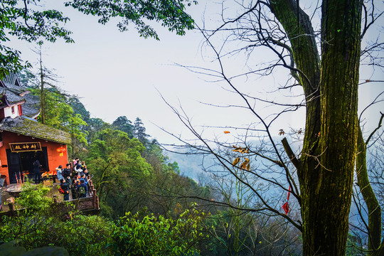 青城山财神殿