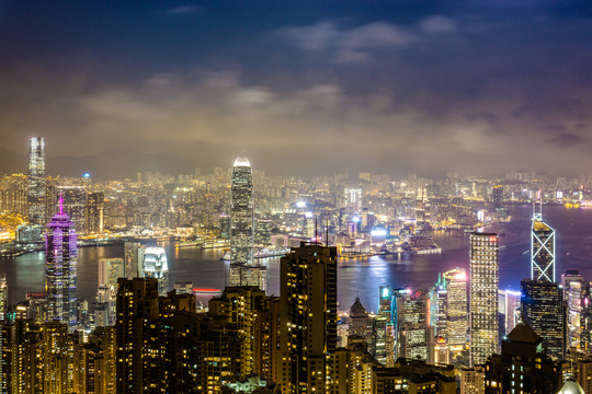 香港夜景