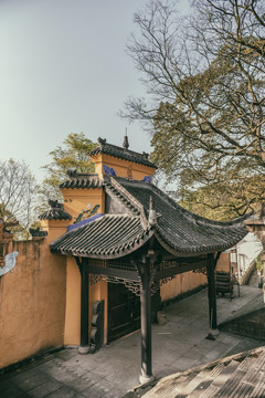 重庆南山佛教寺庙涂山寺风光