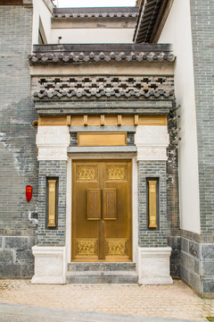 中式院门