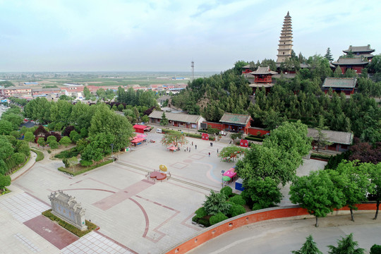 永济普救寺