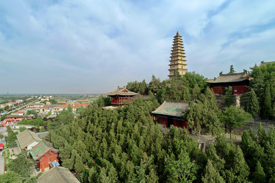 永济普救寺