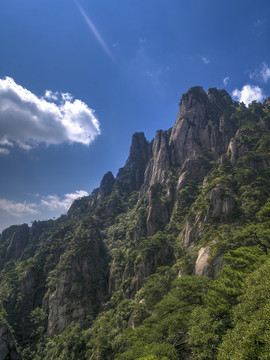 江西三清山西海岸山峰风光