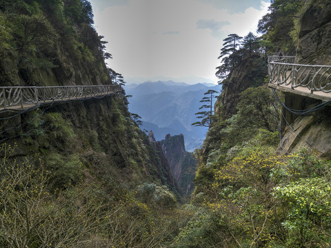 江西三清山高空栈道