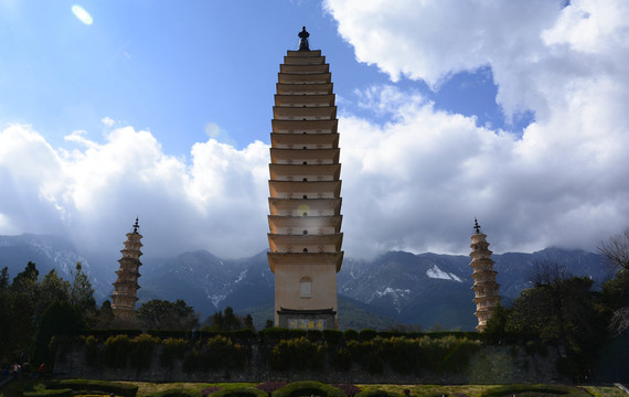 大理三塔崇圣寺塔