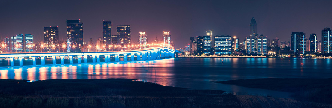 温州城市江景