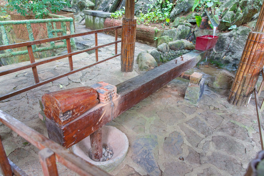 武鸣伊岭岩风景区伊岭山寨水碓坊