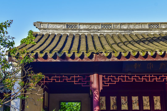园林建筑屋檐