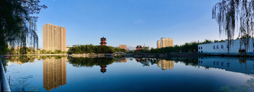 运城西花园全景图