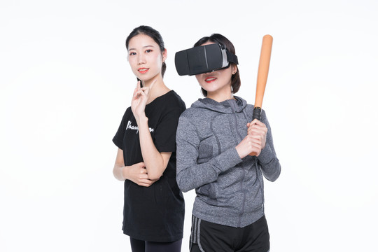 VR体验运动高清素材