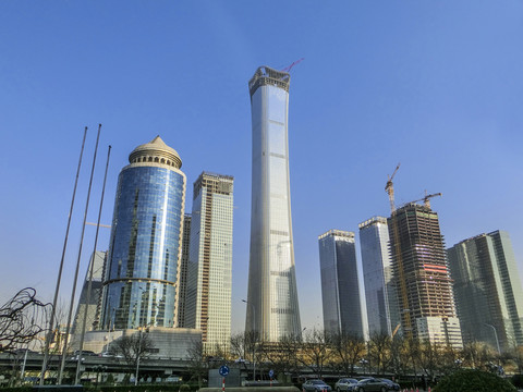 北京现代建筑群