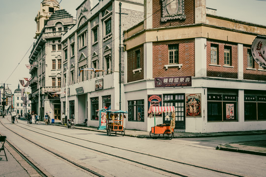 老上海民国街道