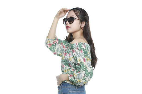 夏日甜心少女写真图片	