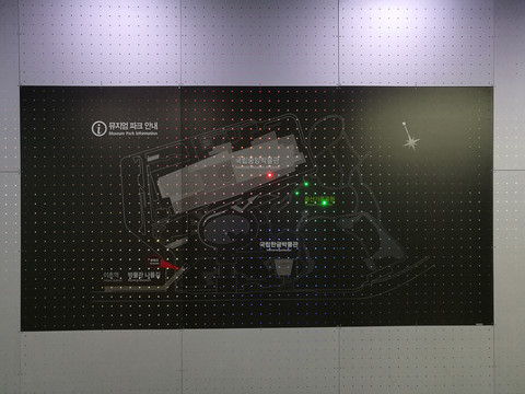 韩国国立中央博物馆平面导视图