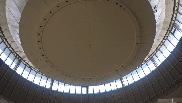 韩国国立中央博物馆天花穹顶