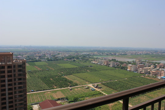 阳台美景