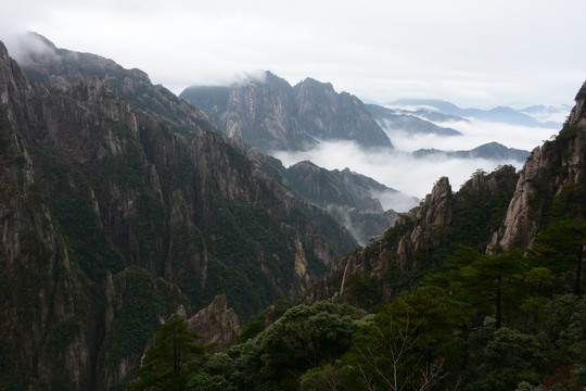 水墨山水画