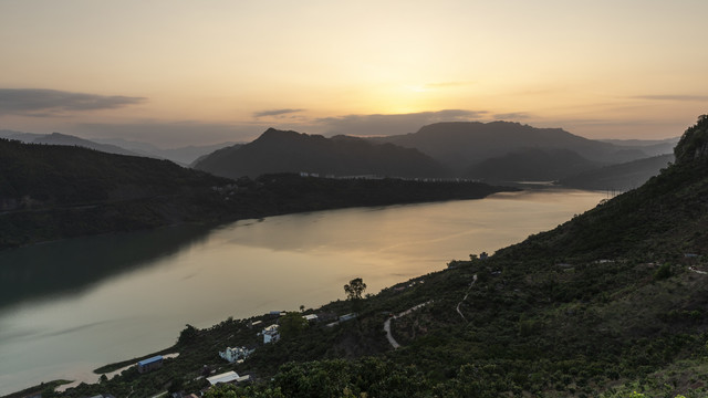 向家坝库区风光