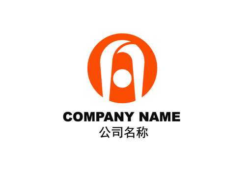 A字母logo瑜伽健身标志